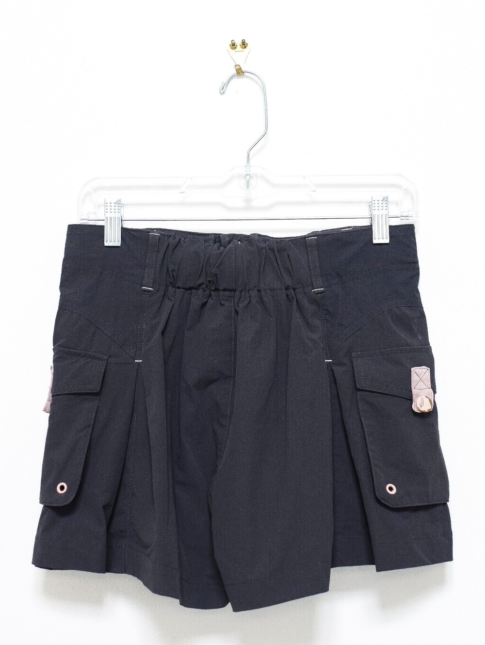 FP Movement Great Yonder Skort Pleat Mini Skirt Sz S Gray Pink Cargo Activewear - Picture 7 of 12